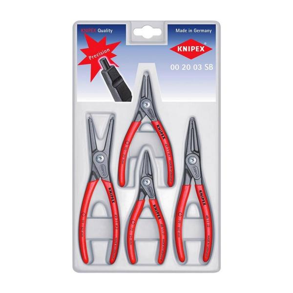 Комплект клещи зегер Knipex, 00 20 03 SB - 4 бр.