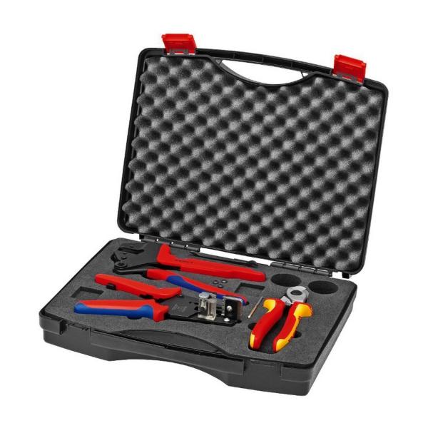 Комплект клещи за фотоволтаични инсталации Knipex 97 91 01 – 4 бр.