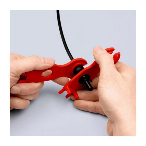 Ключ за монтаж на соларни конектори MC4 Knipex, 97 49 66 2 - 2 бр.