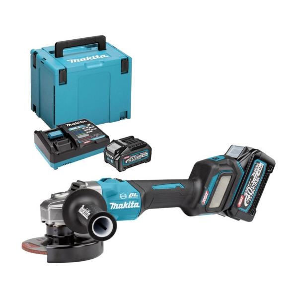 Акумулаторен ъглошлайф Makita GA023GM201 – 40 V XGT, 125 мм, 3000–8500 min⁻¹