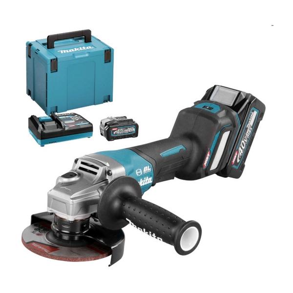 Акумулаторен ъглошлайф Makita GA029GM201 – 40 V XGT, 125 мм, 3000–8500 min⁻¹