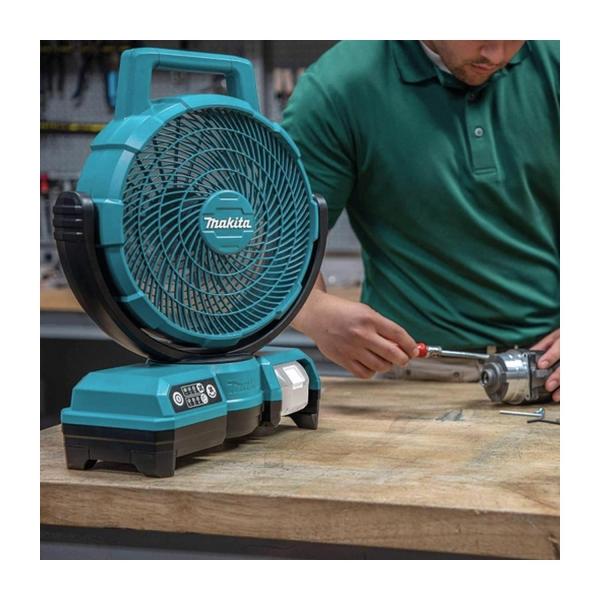 Акумулаторен вентилатор Makita DCF203Z – 14,4/18 V, 230 V, 230 мм