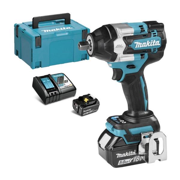 Акумулаторен ударен гайковерт Makita DTW701RTJ – 18 V, 700 Nm, 1/2