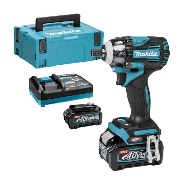 Акумулаторен ударен гайковерт Makita TW005GD201 – 40 V, 350 Nm, 1/2