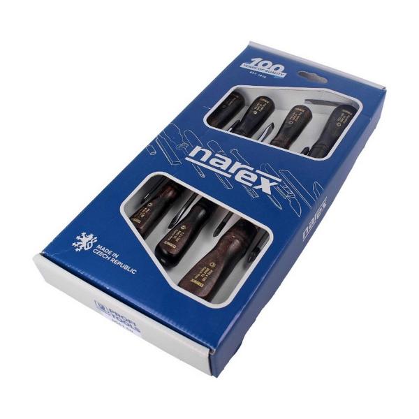 Комплект отвертка Narex Bystrice 8581 00  - PH/PZ/SB, 7 броя