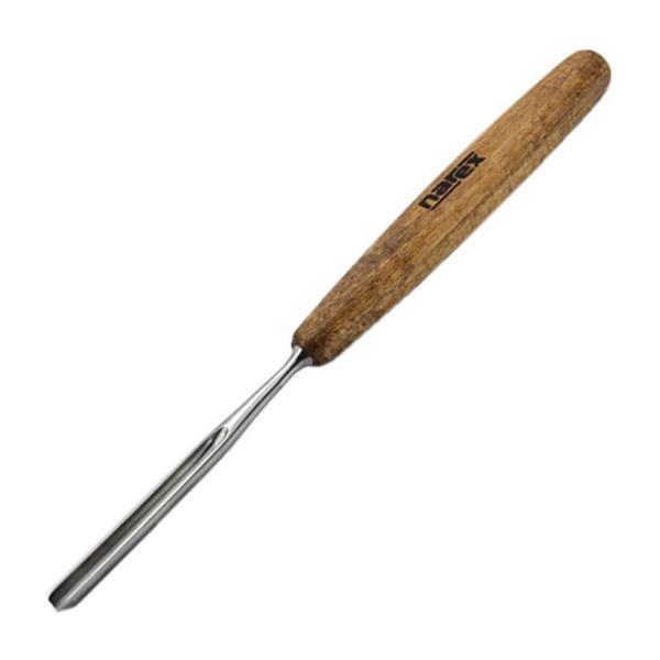 Дърводелско длето Narex Bystrice, 8266 04 - право, U профил, 4 mm