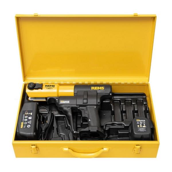Акумулаторна радиална преса за кримпване на пресфитинги REMS AKKU-PRESS ACC, 571014 - 14.4 V, 3 Ah