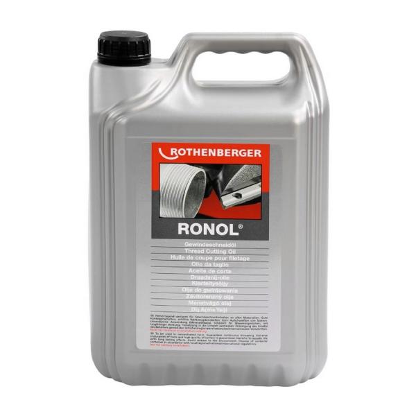 Масло за резбонарезни машини Rothenberger Ronol, 065010 - синтетично, 5 l