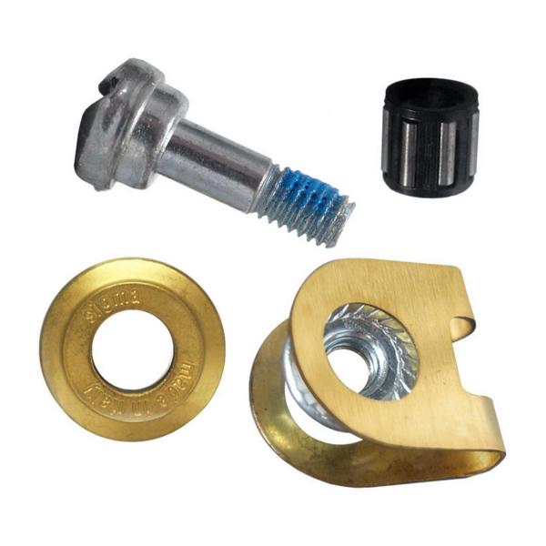 Ролка за рязане на фаянс от волфрамов карбид Sigma 04EN, 014NT - TiN, ф 16x7x4 mm