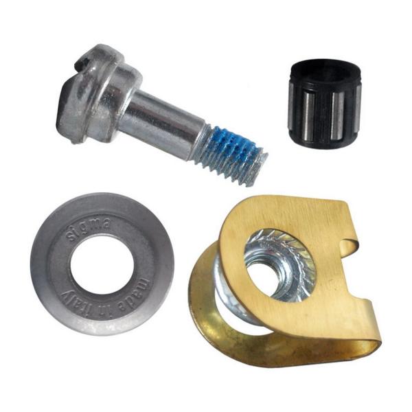 Ролка за рязане на фаянс от волфрамов карбид Sigma, 04 EN, 014N - ф 16x7x4 mm