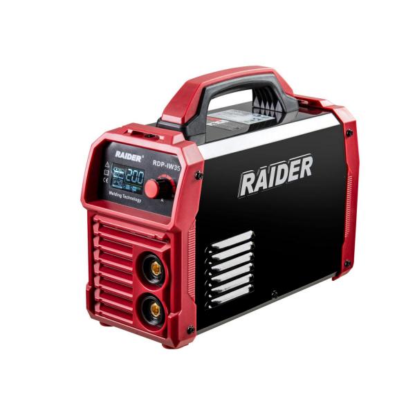 Инверторен електрожен Raider Pro RDP-IW35, 077235 - 230 V, 20-200 A