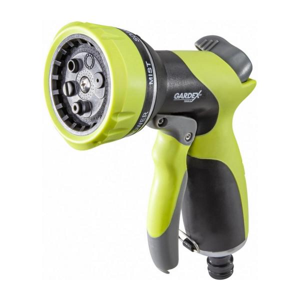 Пистолет за поливане със 6 функции Gardex LUXE, 405000 - 1/2 inch
