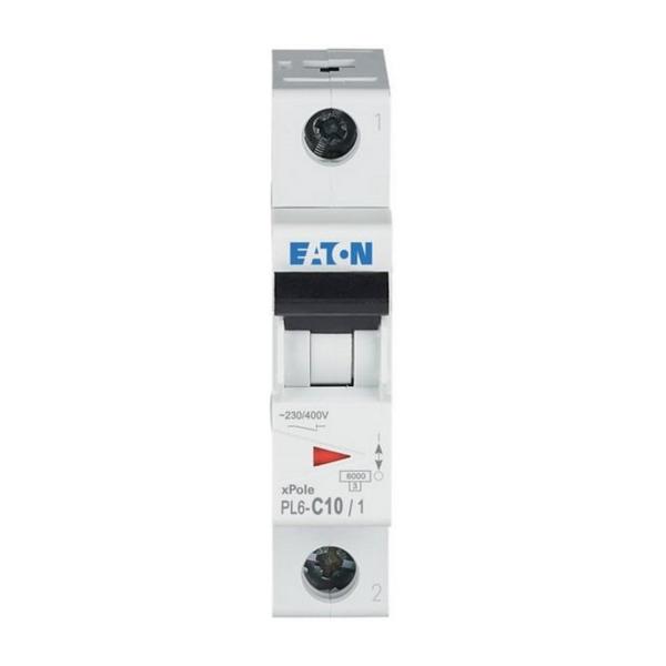 Автоматичен прекъсвач EATON PL6-C10/1, 286531 - 10 A, 1P