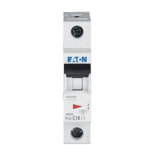 Автоматичен прекъсвач EATON PL6-C16/1, 286533 - 16 A, 1P