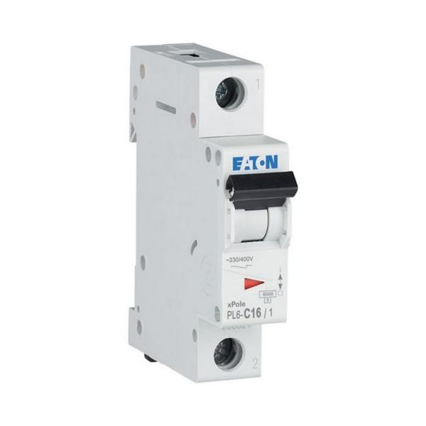 Автоматичен прекъсвач EATON PL6-C16/1, 286533 - 16 A, 1P