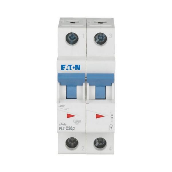Автоматичен прекъсвач EATON PL7-C20/2, 263360 - 20 A, 2P