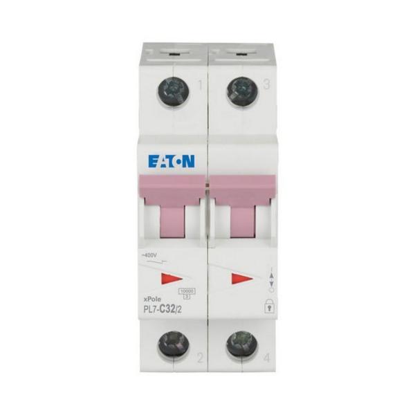 Автоматичен прекъсвач EATON PL7-C32/2, 263362 - 32 A, 2P
