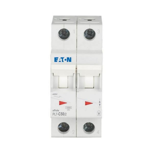 Автоматичен прекъсвач EATON PL7-C50/2, 263364 - 50 A, 2P