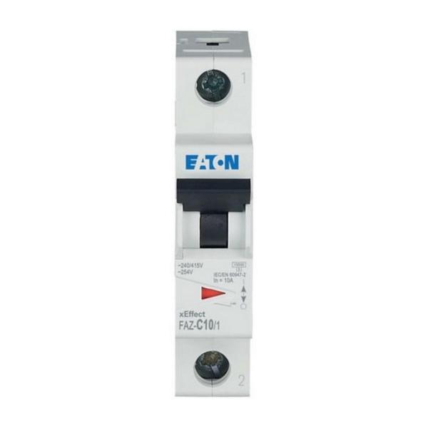 Автоматичен прекъсвач EATON FAZ-C10/1, 278557 - 10 A, 1P