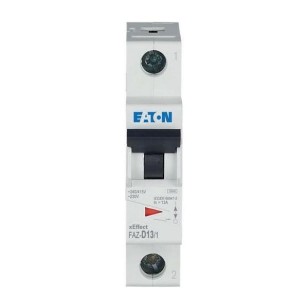 Автоматичен прекъсвач EATON FAZ-D13/1, 278582 - 13 A, 1P