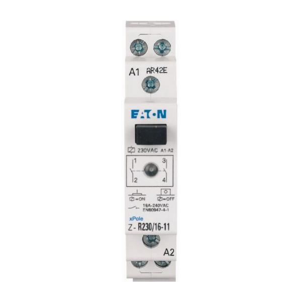 Инсталационен контактор EATON Z-R24/16-20, ICS-R16A024B200 - 24 V AC, 2NO, 16A