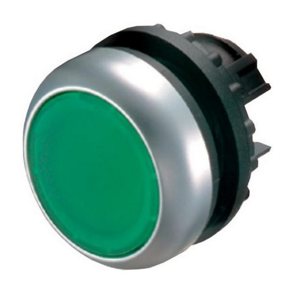 Зелен светещ бутон EATON M22-DL-G, 216927