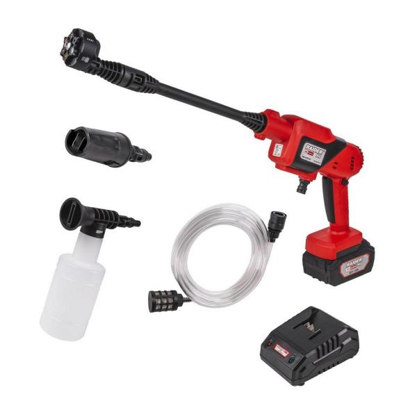 Акумулаторна водоструйка Raider Garden Tools RDP-CHPC20, R20, 072110 - 20 V, 4 Ah, 198 l/h, 25 bar