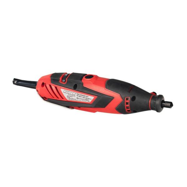 Прав шлайф с 40 аксесоара Raider Power Tools RD-MG11, 044111 - 3.2 mm, 135 W, 8000-32000 rpm