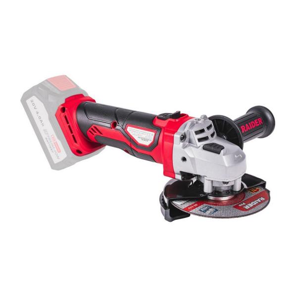Акумулаторен ъглошлайф Raider Pro RDP-SPAG20 – 125 мм, 20 V