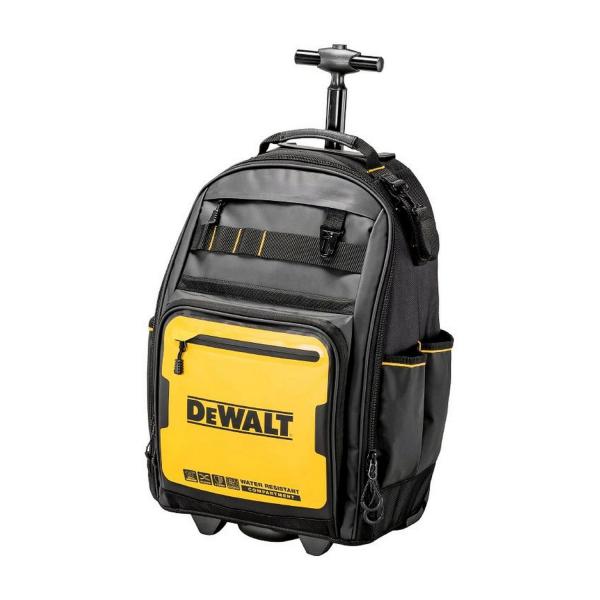 Раница за инструменти с дръжка и колелца DeWALT DWST60101-1, 35x24x54 cm, 46 джоба