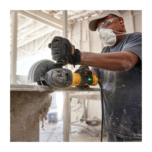 Електрически ъглошлайф DeWALT DWE4369 – 1700 W, 125 мм, регулируеми 1800-8000 об/мин