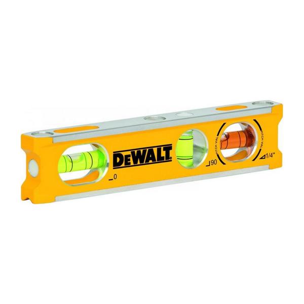 Нивелир алуминиев I профил с магнитна основа DeWALT DWHT42525 - 165 mm, 0.5 mm/m