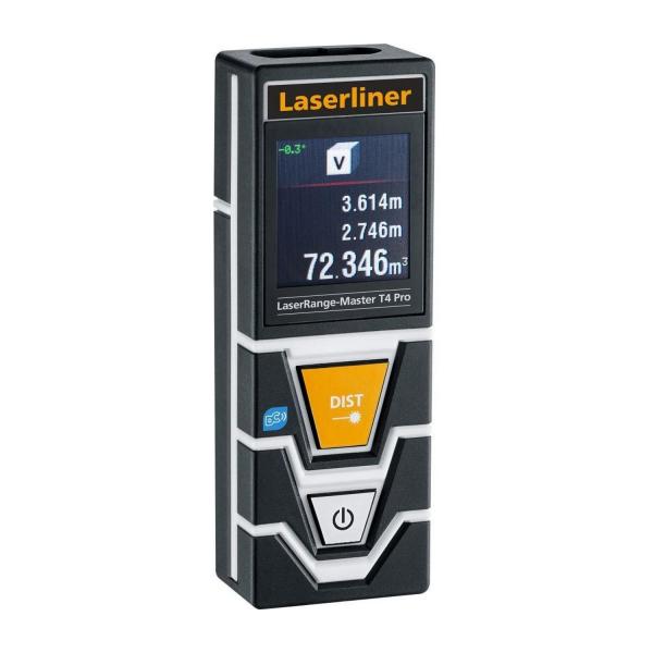 Лазерна ролетка с интерфейс за цифрово свързване и ъглова функция Laserliner LaserRange-Master T4 Pro, 080.850A - до 40 m