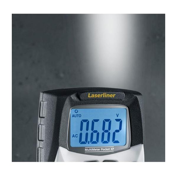 Дигитален мултиметър Laserliner Pocket XP, 083.036A - AC: 4 - 600 V, DC: 0.4 - 600 V