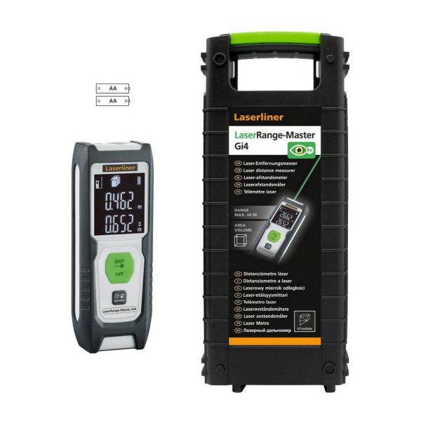 Лазерна зелена ролетка Laserliner LaserRange-Master Gi4 080.843A - до 40 m