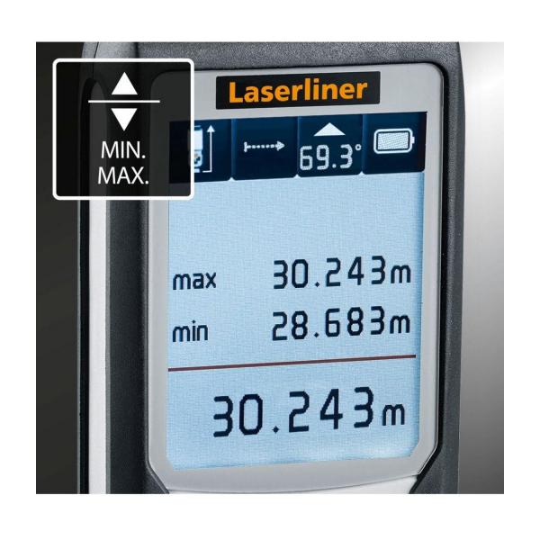 Лазерна ролетка с зелен лъч Laserliner LaserRange-Master Gi5, 080.845A - до 50 m