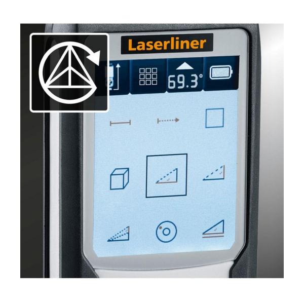Лазерна ролетка с зелен лъч Laserliner LaserRange-Master Gi5, 080.845A - до 50 m