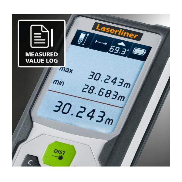 Лазерна ролетка с зелен лъч Laserliner LaserRange-Master Gi5, 080.845A - до 50 m