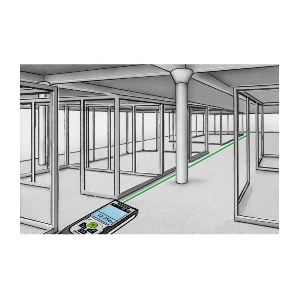 Лазерна ролетка с зелен лъч Laserliner LaserRange-Master Gi5, 080.845A - до 50 m