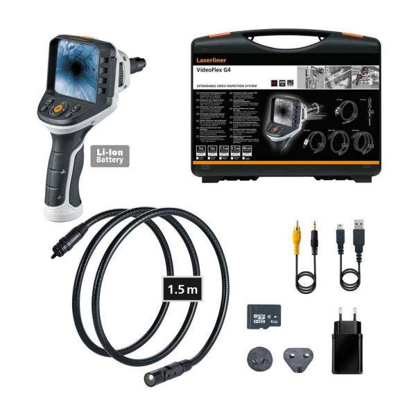 Инспекционна камера Laserliner VideoFlex G4 Vario, 082.247A - 17 mm, 1.5 m