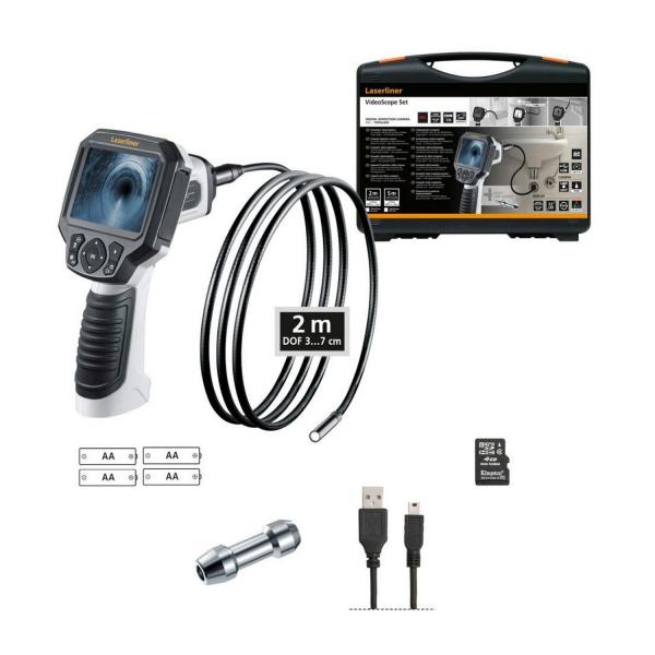 Инспекционна камера Laserliner VideoScope Plus Set, 082.256A - 9 mm, 2 m