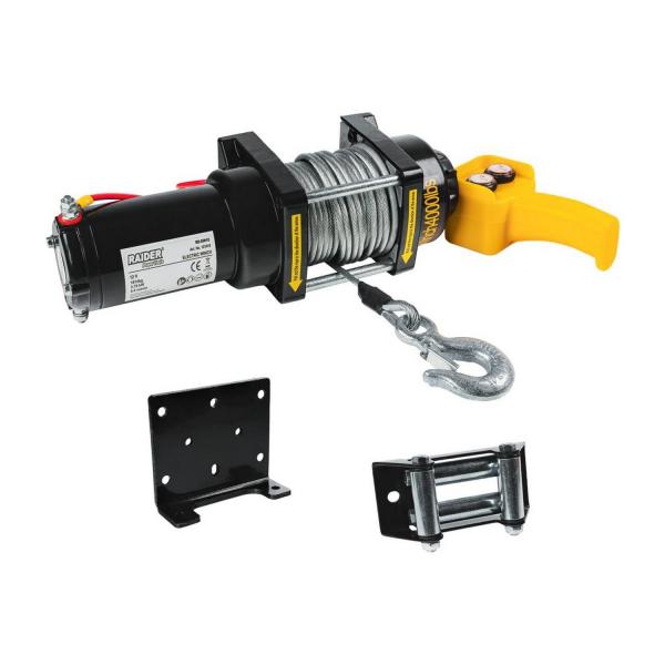 Автолебедка Raider Power Tools RD-EW10 – 12 V, 1814 кг, 15 м