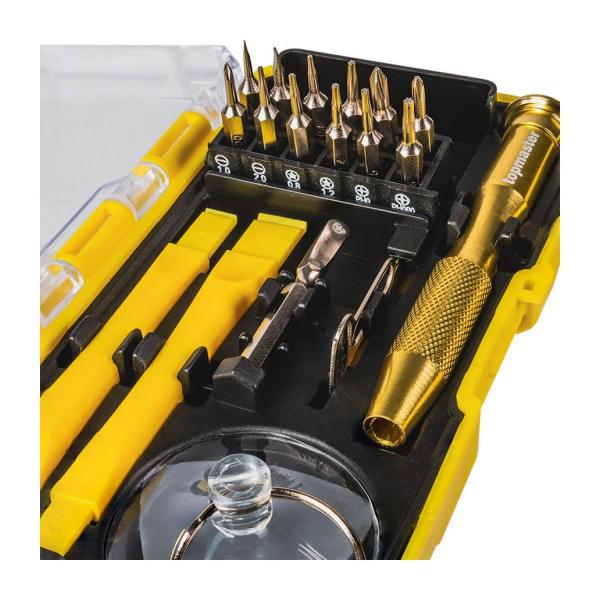 Комплект битове за ремонт на електроника Top Master Pro, 220141 - 19 части