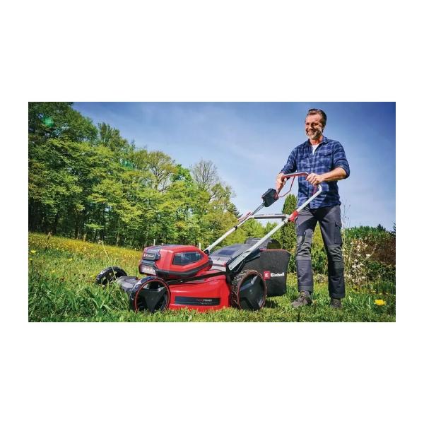 Акумулаторна косачка Einhell GP-CM 36/52 S Li BL – 52 см, 2×18 V
