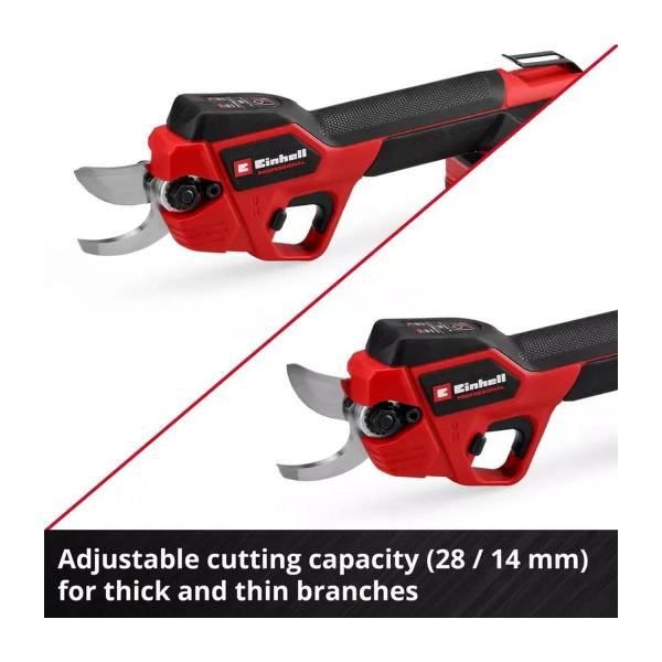 Акумулаторна градинска ножица Einhell GP-LS 18/28 Li BL-Solo – 18 V, 28 мм