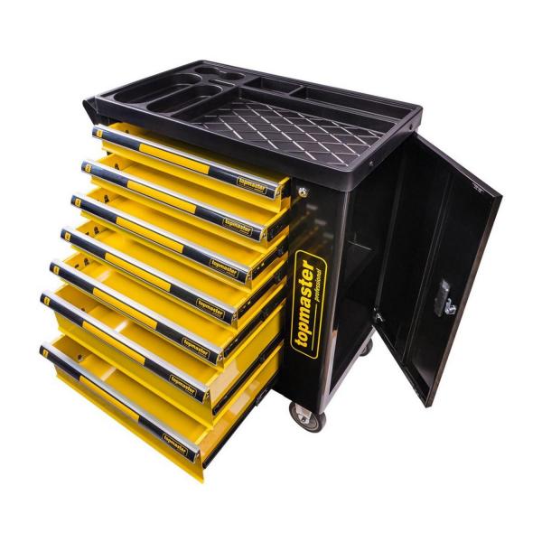 Количка за инструменти без инструменти Topmaster Pro 455560 - 7 чекмеджета