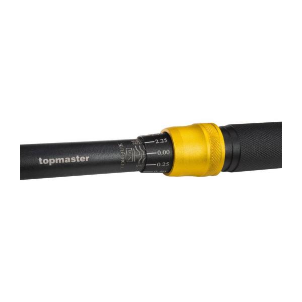 Динамометричен ключ с вложки и удължител Top Master Pro 331011 - 1/4, 5-25 Nm
