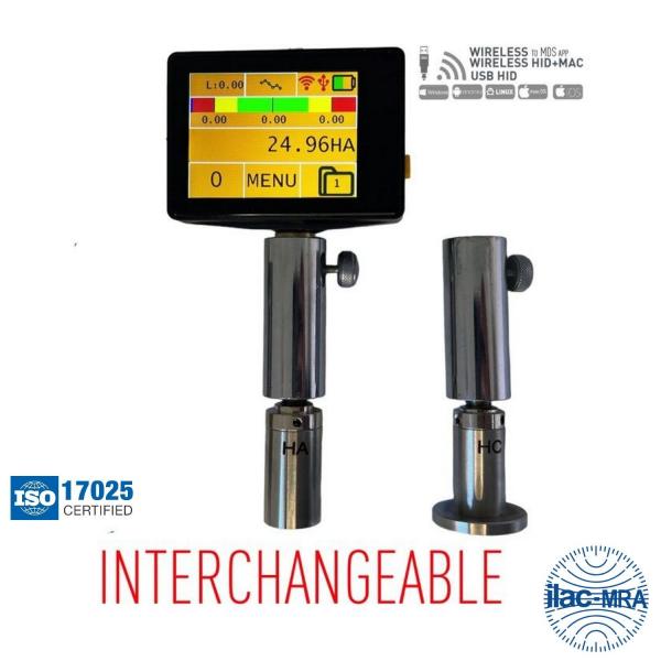 Твърдомер дурометър по Шор Microtech Shore Durometer A,C, Wireless+USB, 21100110, 0-100 HA, HC