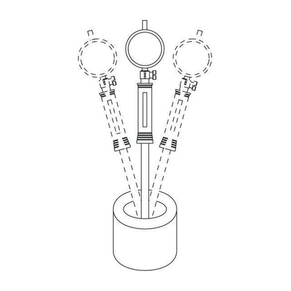 Дигитален вътромер с карбидни контактни точки Microtech Micron Digital, USB, IP65, 132900844, 400-1000 mm, 0.001 mm, 2000 mm, ±12 μm