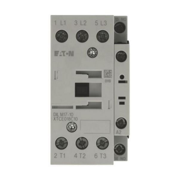 Контактор EATON DILM17-10(42V50HZ,48V60HZ), 277000 - 3 полюса, 380 V 400 V 7,5 kW, 1 N/O, 42 V 50 Hz, 48 V 60 Hz, AC работа, Винтови клеми